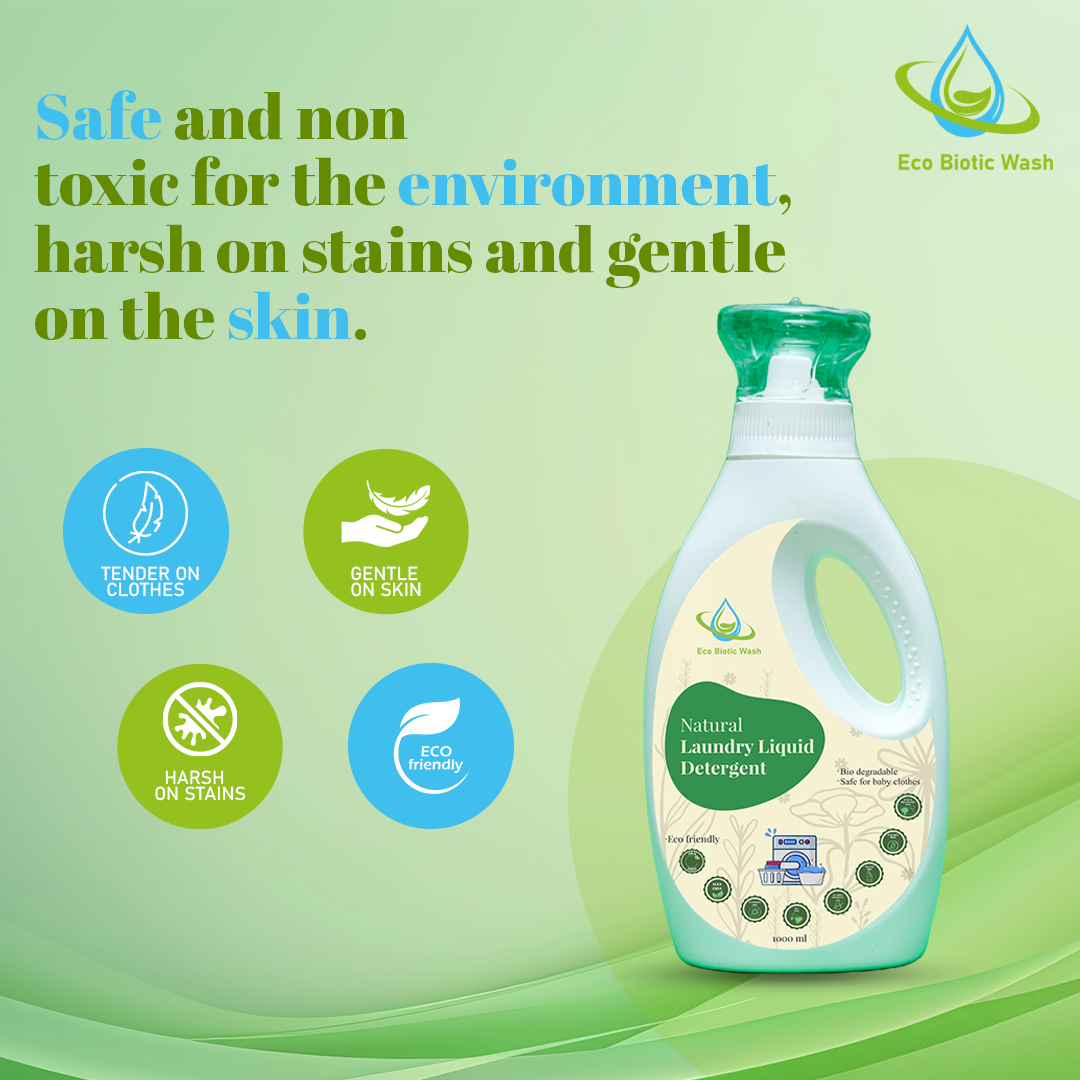 Natural Laundry Liquid Detergent